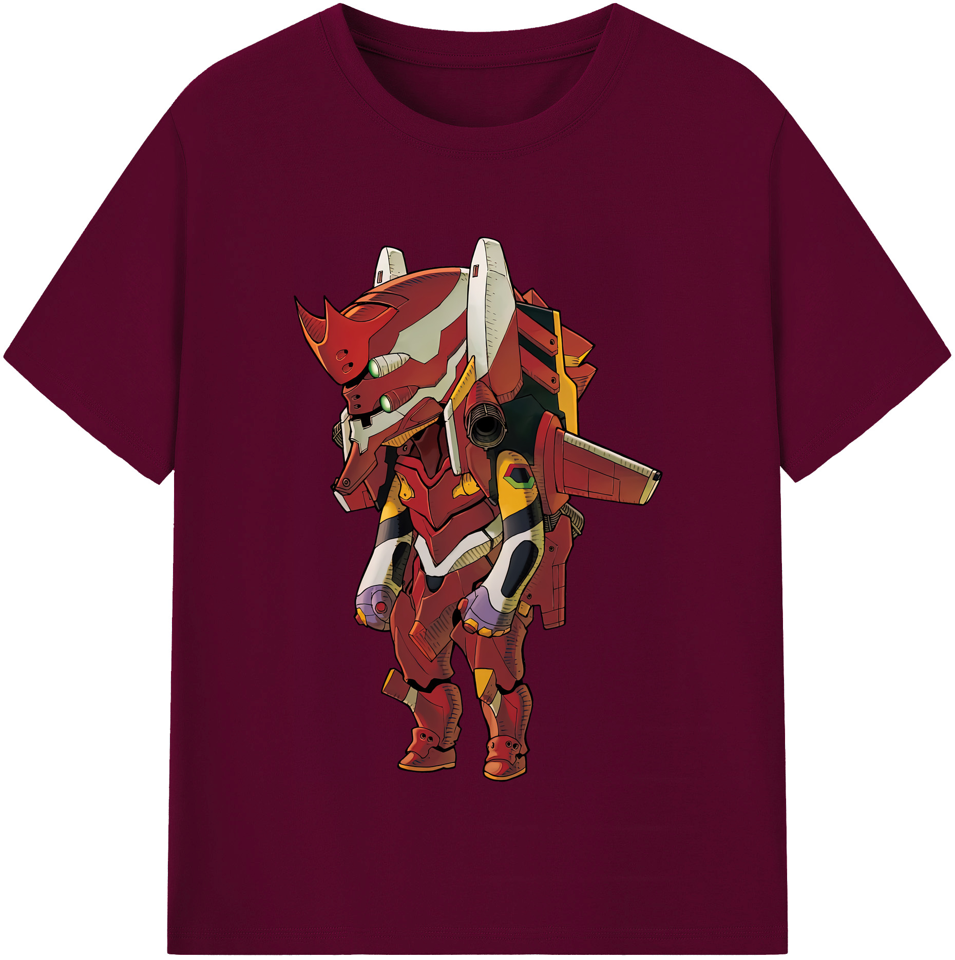 （画像用） EVA 新世紀エヴァンゲリオン レディースカジュアルプリントTシャツ（綿100％）